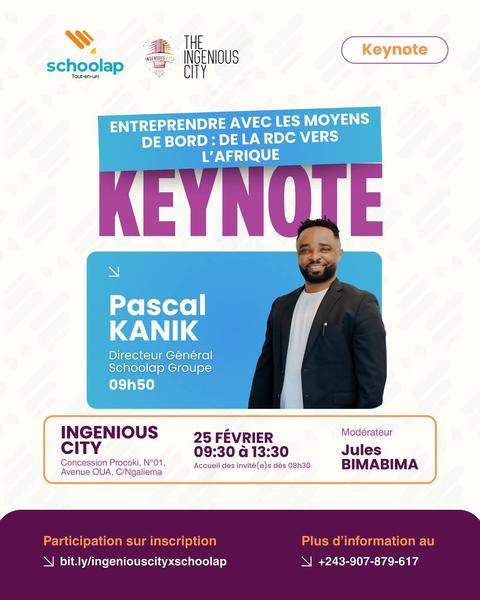 KEYNOTE entreprendre avec les moyens de bord 